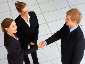 Blog - shaking hands