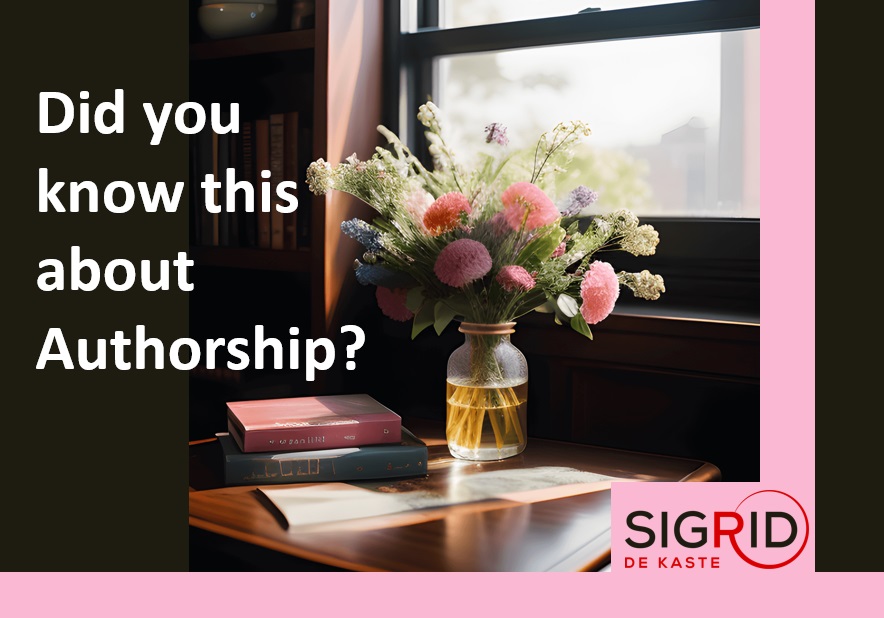 Did you know this about authorship?